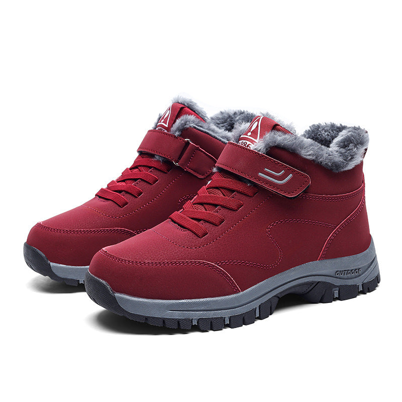 Damen Knöchelhohe Thermo‑Wanderstiefel mit Kunstfellfutter und rutschfester Mehrzonenprofilsohle Echo Archiv
