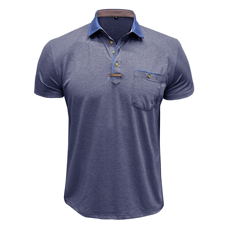 Herren Poloshirt mit modischem Kragen und stylischen Akzenten Echoarchiv