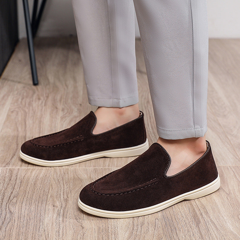 Herren Elegante Mokassins aus weichem Wildleder – Tavélo
