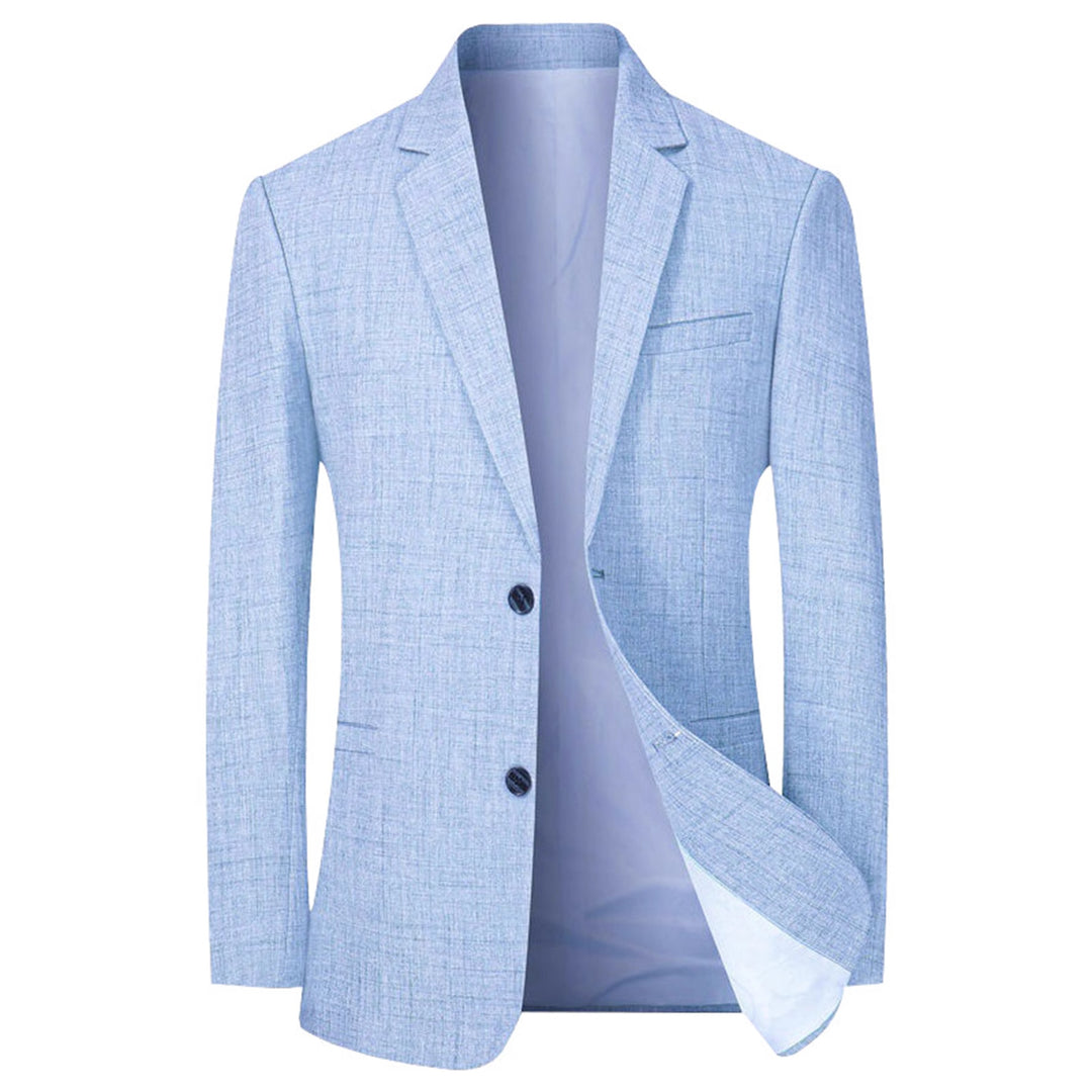 Herren eleganter Freizeitblazer mit strukturierter Oberfläche Echoarchiv