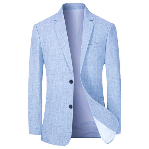 Herren Leichter, eleganter Blazer mit strukturiertem Gewebe Echoarchiv