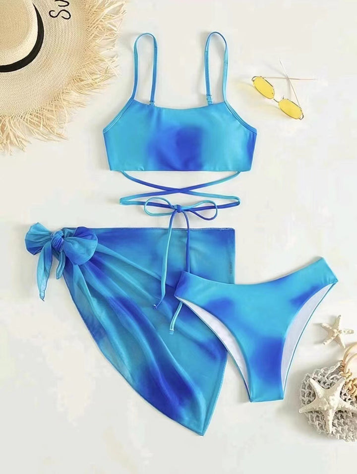 Damen Bikini-Set mit stylischem Wickeltuch Echo Archiv