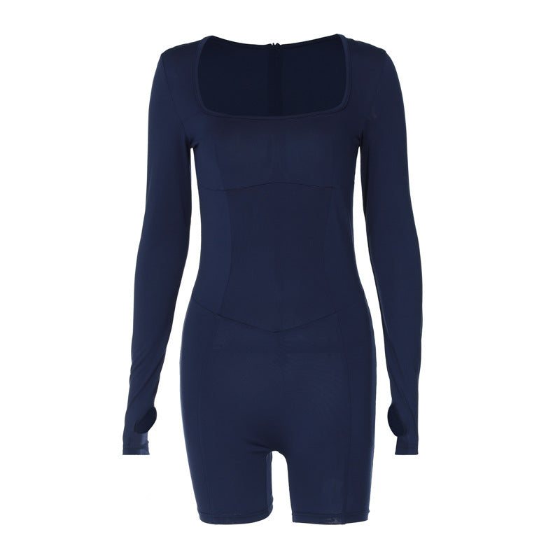 Damen Sportliche Langarm-Jumpsuit Echo Archiv