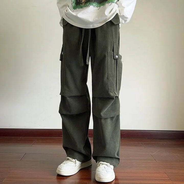 Damen Bequeme Cargo-Hose Echoarchiv
