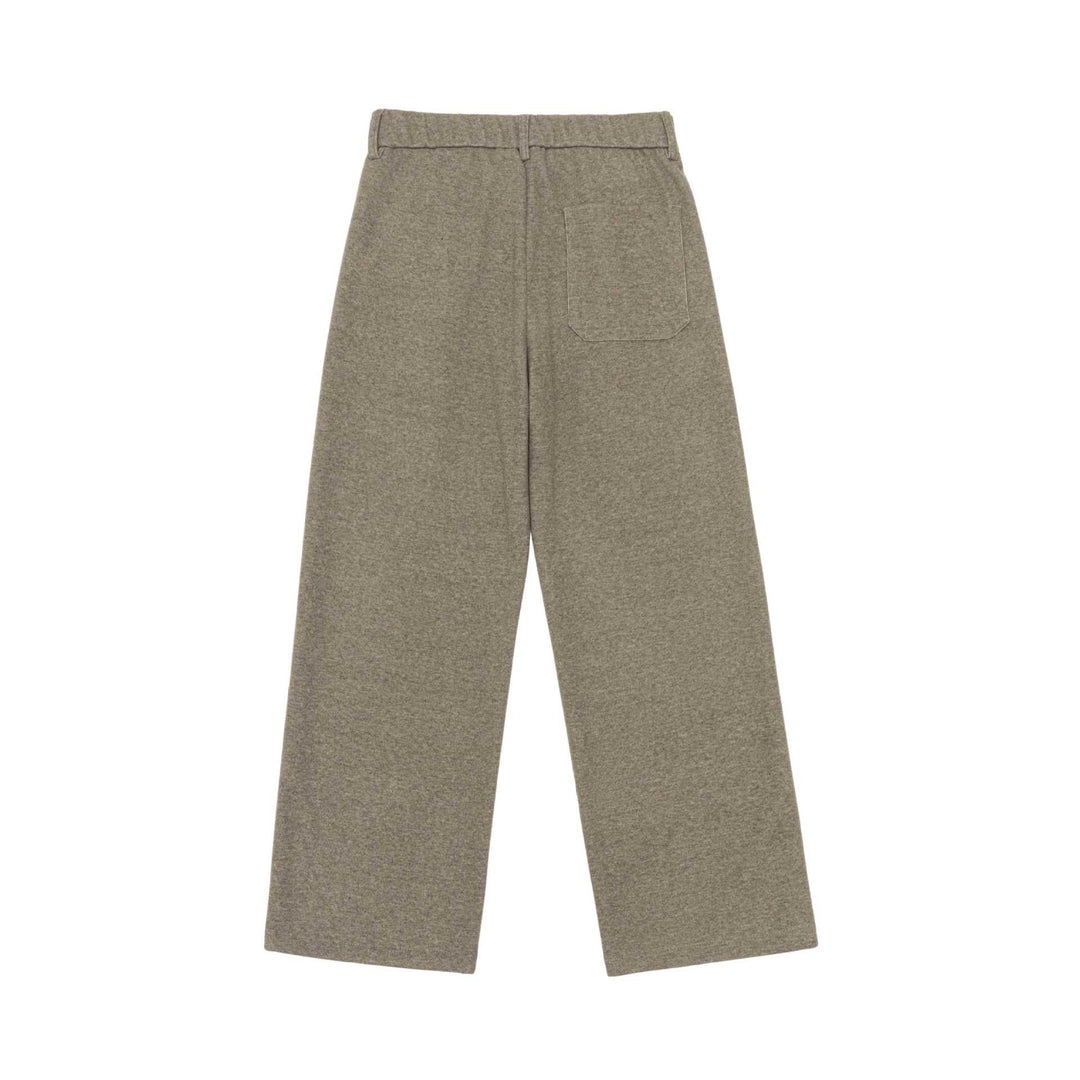 Damen Hochtaillierte Bundfalten-Jerseyhose mit weitem Bein Echoarchiv