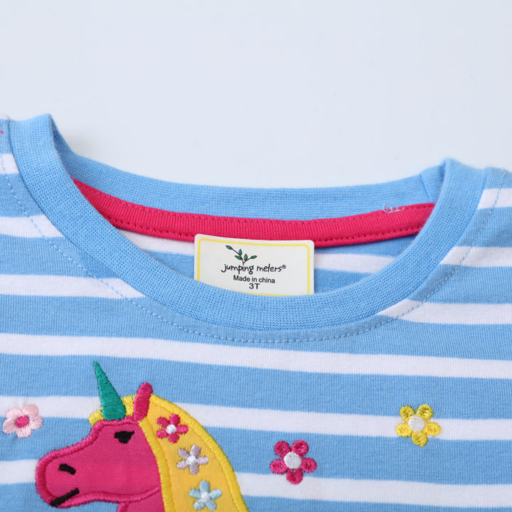 Mädchen Freizeitkleid mit süßem Einhorn-Design Echo Archiv