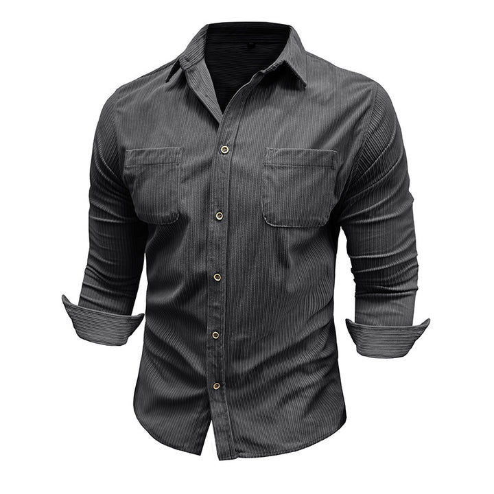 Herren Freizeithemden mit leicht gewelltem Design Echoarchiv