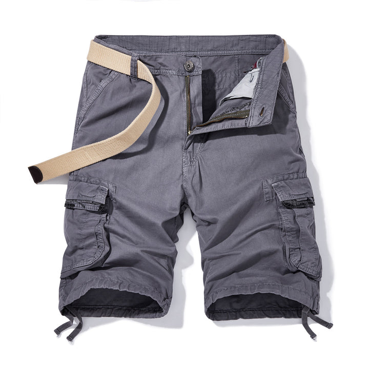 Herren Cargoshorts mit vielseitigen Seitentaschen und verstellbarem Gürtel Echoarchiv