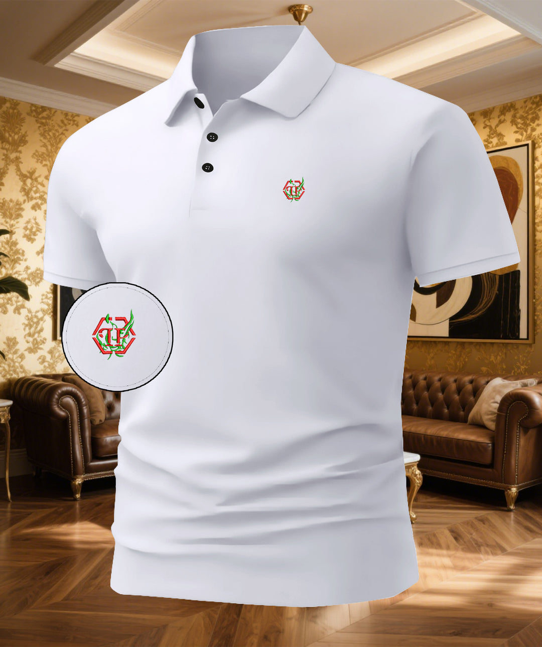 Herren Polohemd mit edlem Stitching und funktionalem Schnitt Echoarchiv