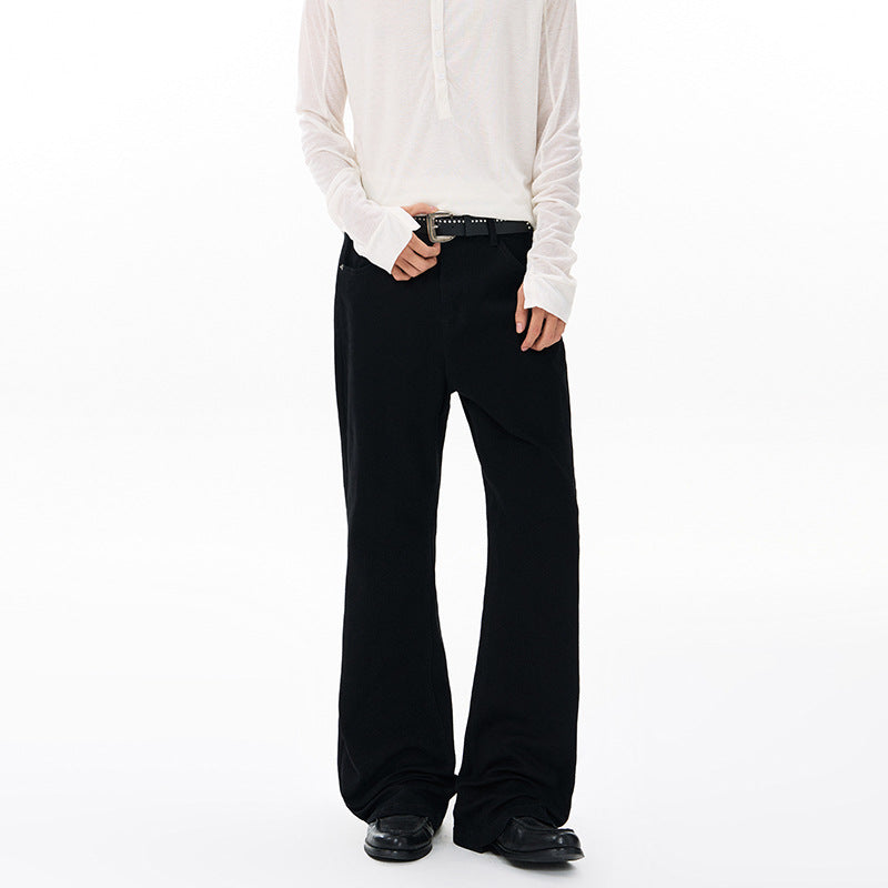 Damen Weit geschnittene Tiefer‑Schritt Five‑Pocket‑Jeans mit verlängertem Saum Echo Archiv