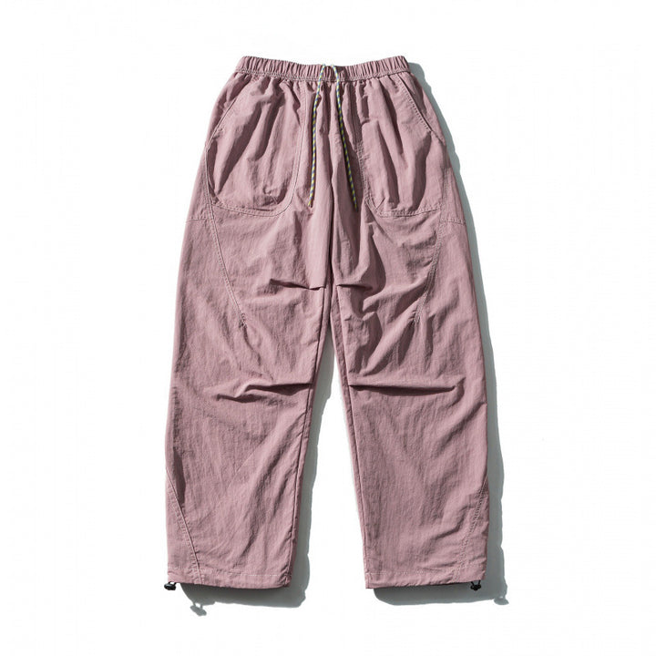 Unisex Weit geschnittene Outdoor-Hose mit elastischem Bund, Tunnelzug und verstellbarem Beinabschluss Echo Archiv