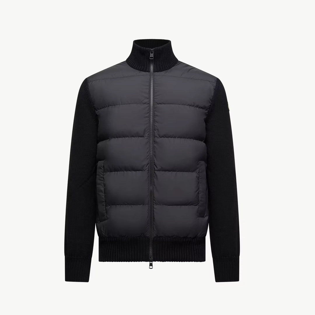 Herren Sportliche Steppjacke mit hochschließendem Kragen