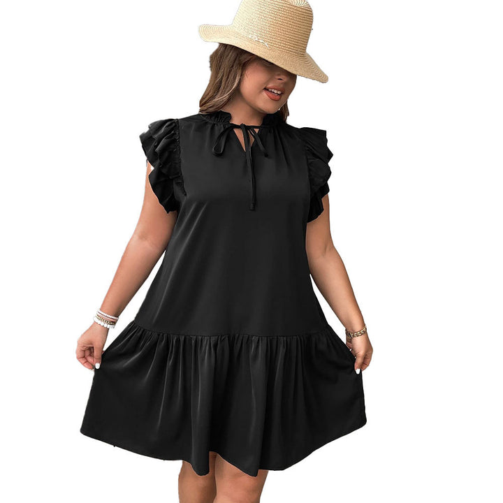 Damen Sommerkleid mit Rüschen und Taschen Echo Archiv