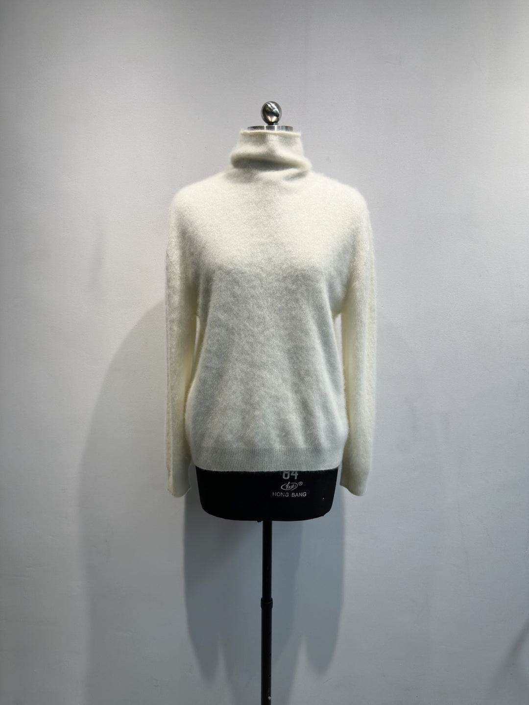 Damen Gemütlicher Rollkragen Strickpullover Echoarchiv