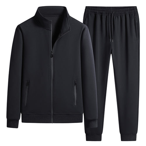Herren Sportliches Zweiteiler Trainingsanzug – Averon