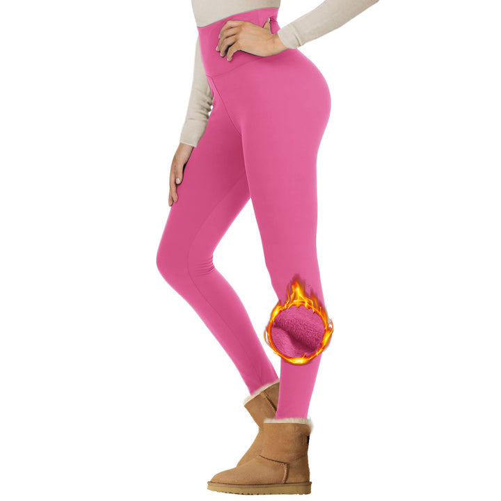 Damen Fleecegefütterte Thermoleggings mit hohem Bund und figurformendem Stretch Echo Archiv
