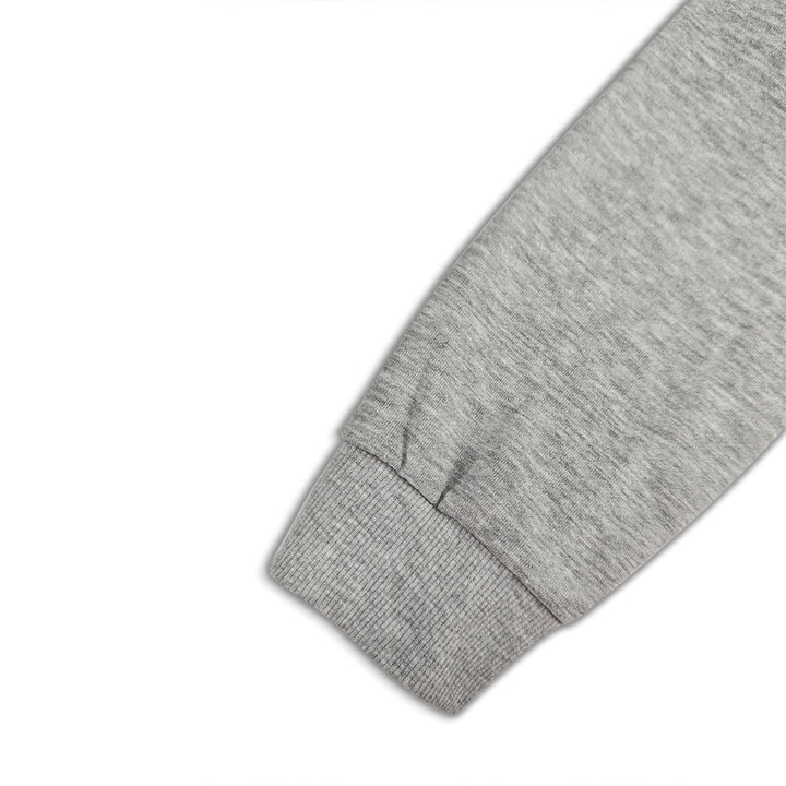 Damen cropped Sweatshirt mit weitem Carmen‑Ausschnitt, ballonärmeln und gerafftem Bund – Avérine