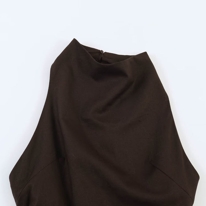 Damen Maxikleid mit elegantem Drapierungsdesign Echo Archiv