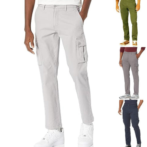 Herren Cargo-Hose mit praktischen Taschen und strapazierfähigem Material Echoarchiv