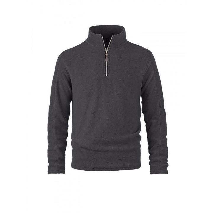 Herren Fleecepullover mit halbem Reißverschluss und Stehkragen Echoarchiv