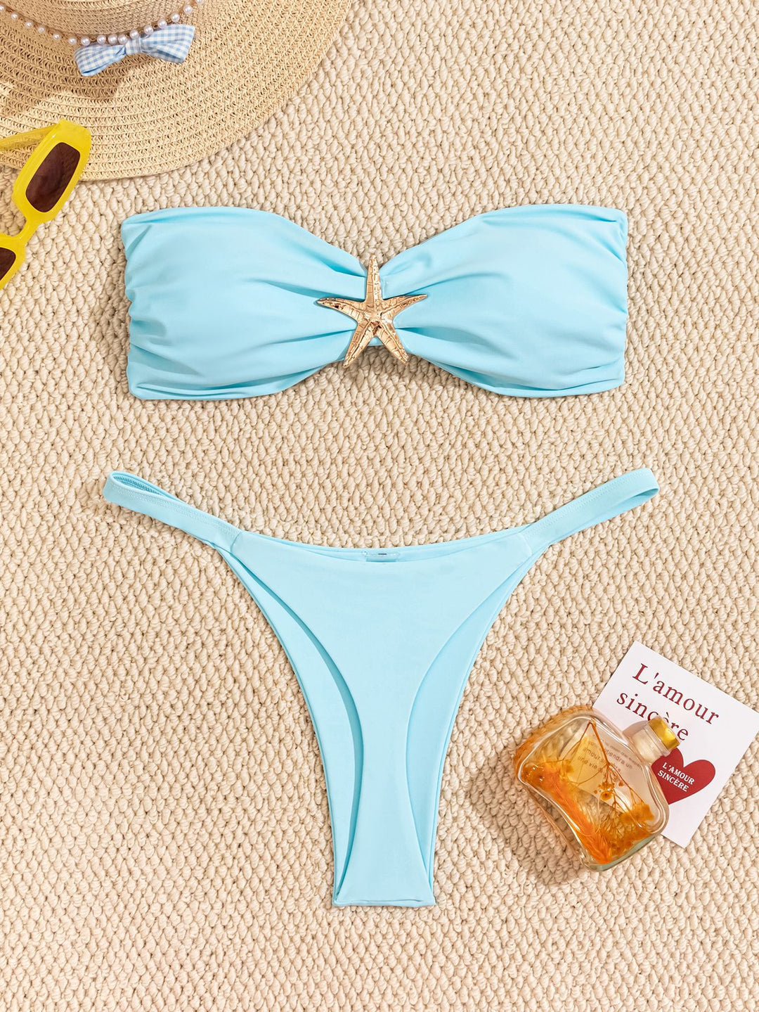 Damen Bandeau-Bikini mit elegantem Verschluss und modischem Design Echo Archiv