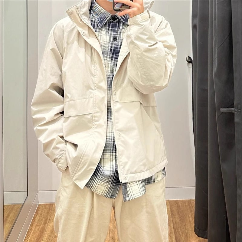 Herren Funktionsjacke mit verstellbarem Kragen Echoarchiv