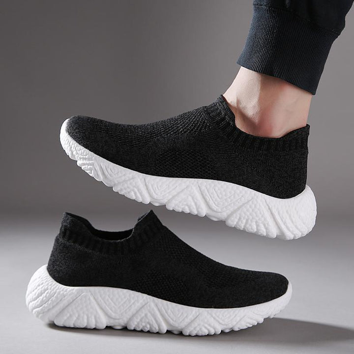 Unisex nan Schlupfschuh-Citywalker mit elastischem Maschenoberteil und skulpturierter Wellenlaufsohle Echo Archiv
