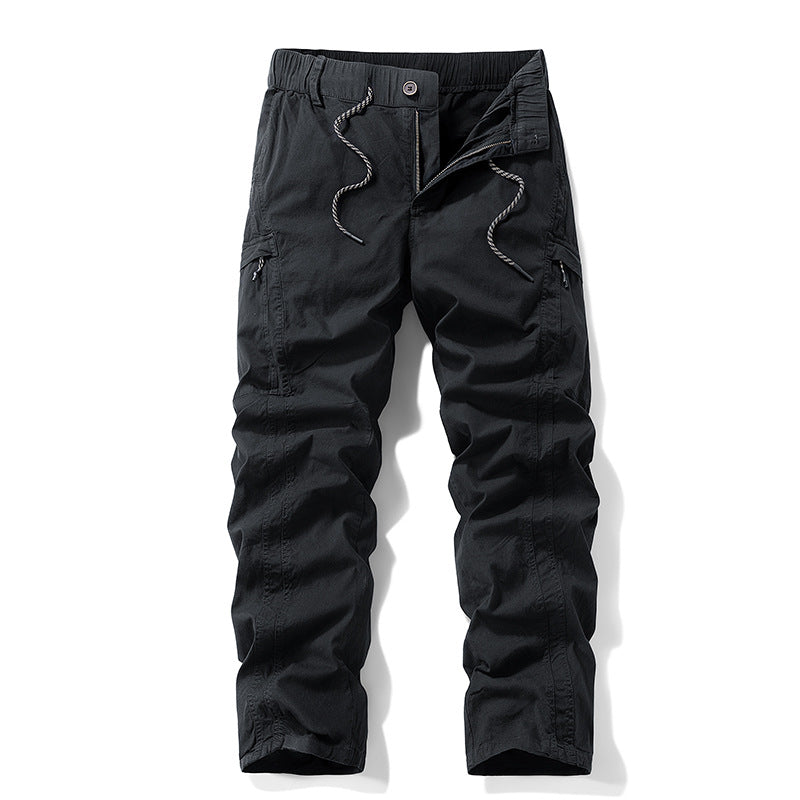 Herren Stretch-Utility-Cargohose mit elastischem Bund und Mehrfachtaschen Echo Archiv