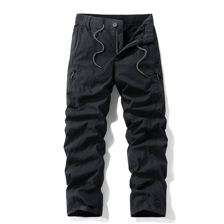 Herren Stretch-Utility-Cargohose mit elastischem Bund und Mehrfachtaschen Echo Archiv