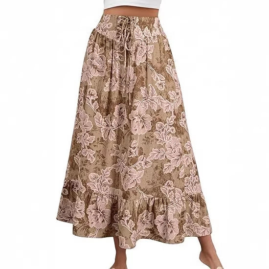 Damen Jumpsuit mit floralem Druck und elastischer Taillierung Echo Archiv