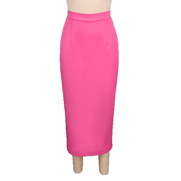 Damen eleganter Bleistiftrock mit hohem Bund und Taschendetails Echo Archiv