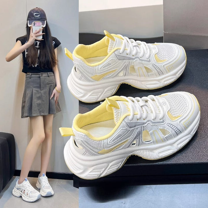 Damen Sportliche Mesh-Sneaker mit atmungsaktiver Struktur und dämpfender Sohle Echo Archiv