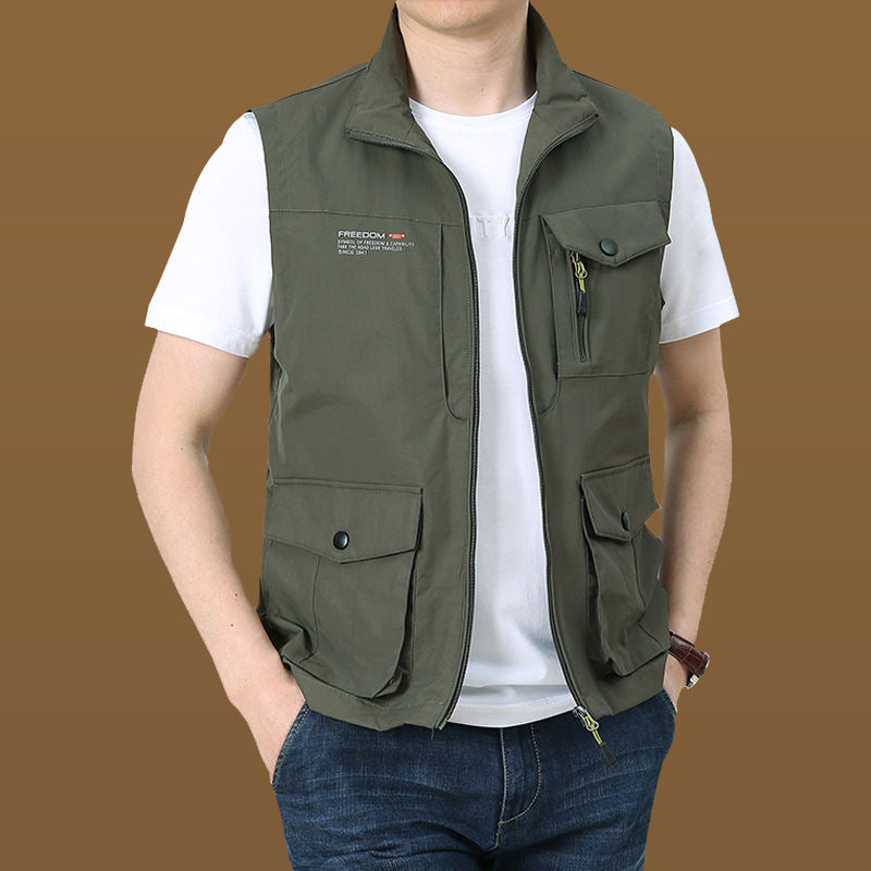 Herren Multifunktionale Outdoor-Weste Echo Archiv