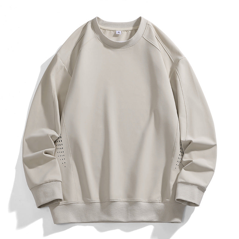 Leichte Herren-Performance-Sweatshirt mit Raglanärmel und seitlicher Belüftung – Marzano