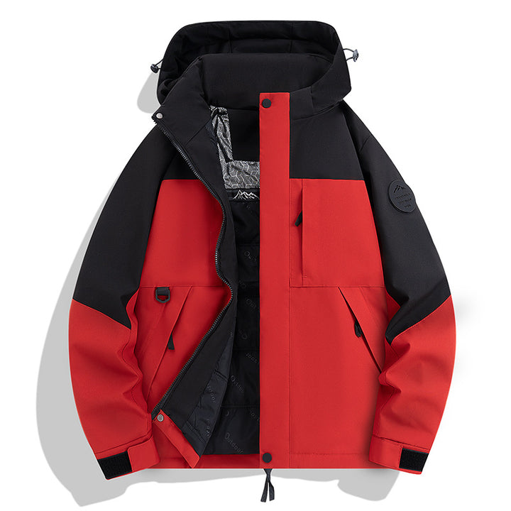 Herren Wasserdichte und atmungsaktive Softshell-Outdoorjacke Echoarchiv