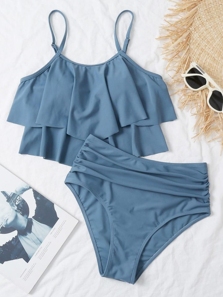 Damen Bikini-Set mit voluminösem Rüschendesign Echo Archiv