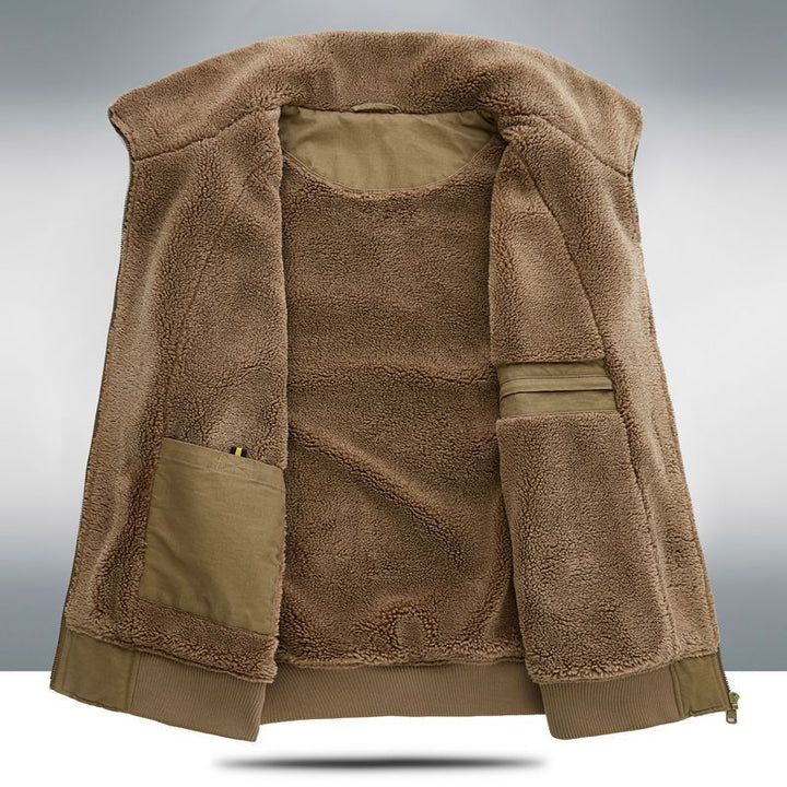 Herren Fleece gefütterte Outdoor-Weste Echo Archiv