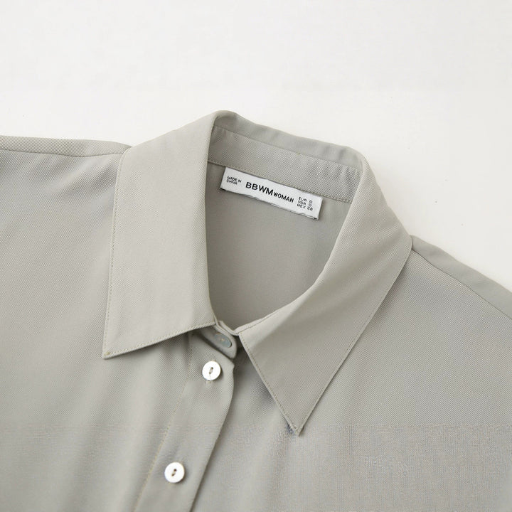 Damen Weite Komforthose mit hoher Taille, elastischem Taillenbund und Eingrifftaschen Echoarchiv