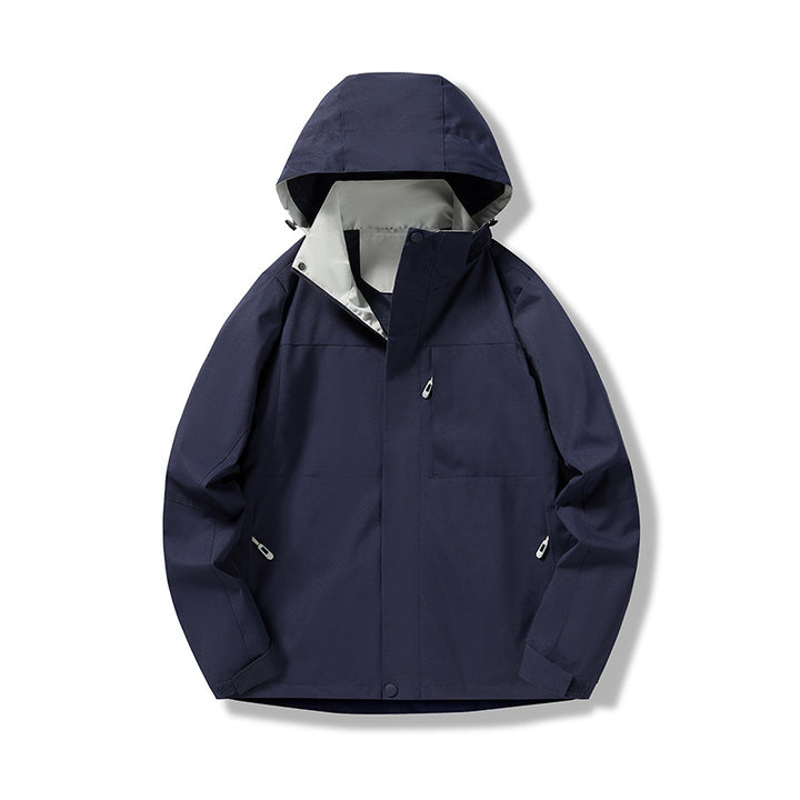 Herren Funktionale Regenjacke Echo Archiv