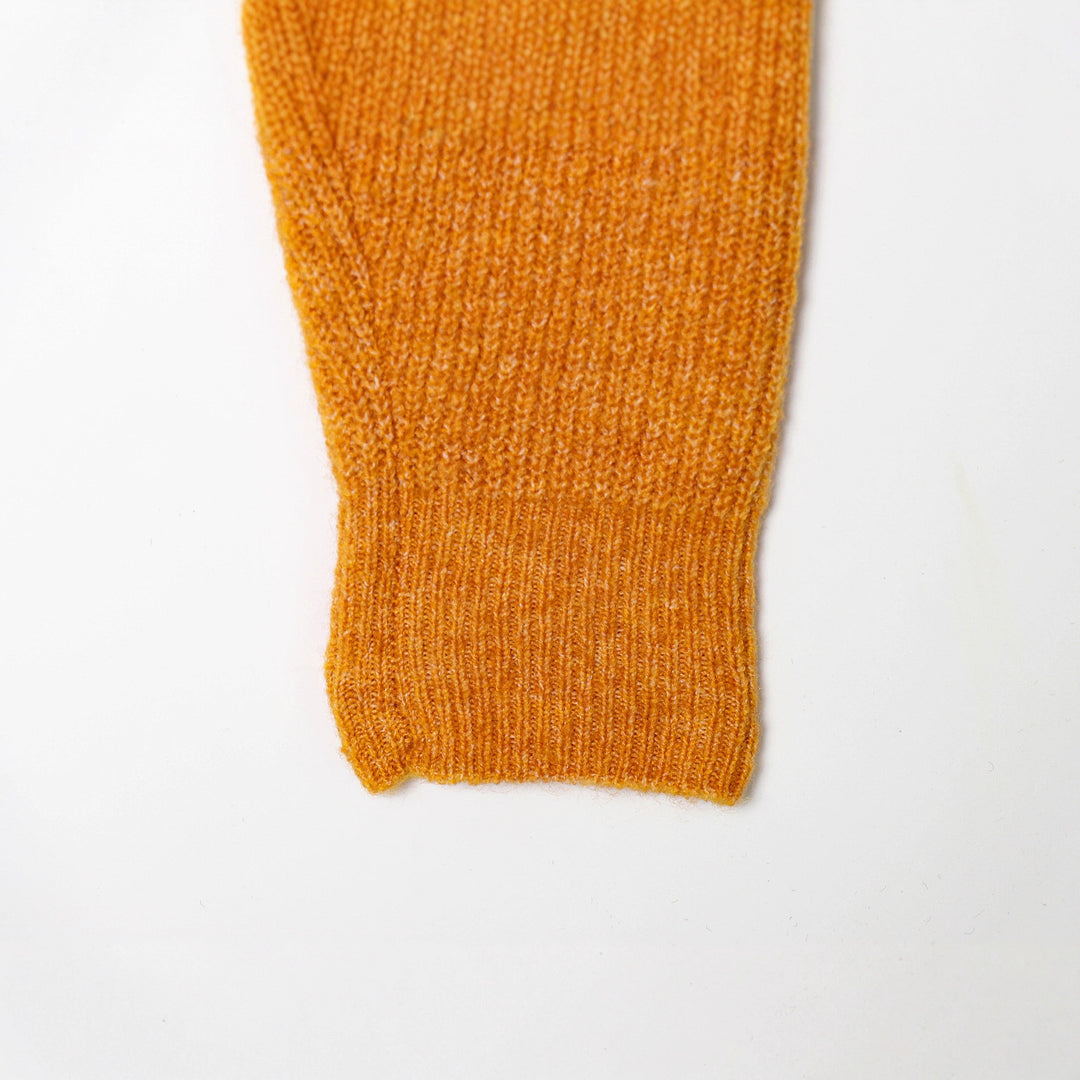 Damen nan kastiger Feinstrick-Pullover mit Rundhalsausschnitt und Cropped-Silhouette Echo Archiv