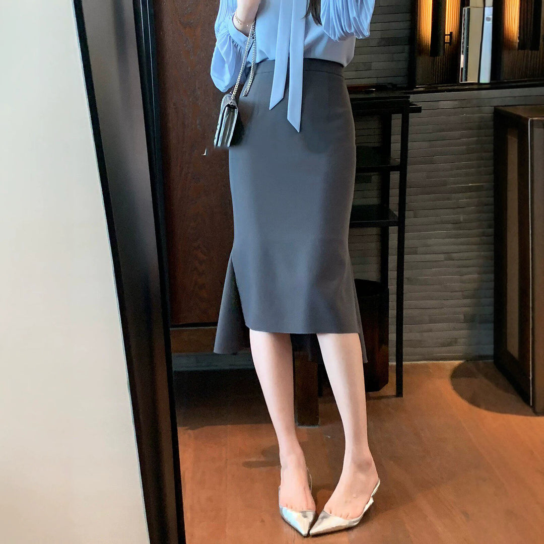 Damen Eleganter, schwingender Faltenrock Echoarchiv