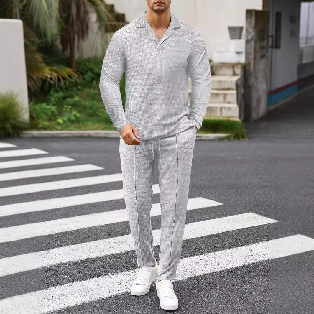 Herren eleganter Freizeit-Look aus atmungsaktivem Material Echoarchiv
