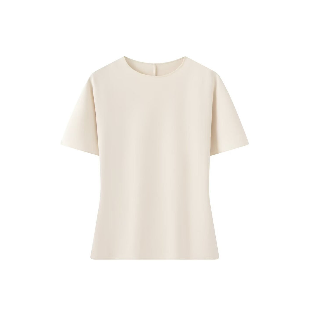 Damen Weite Satinhose mit hoher Taille und fließender Wide‑Leg‑Silhouette Echo Archiv