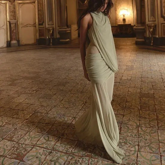 Damen Elegantes Wickelkleid Echo Archiv