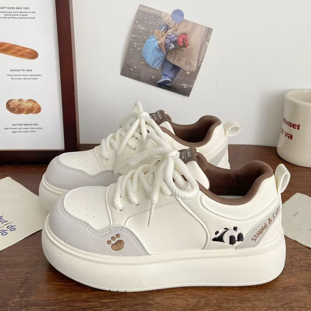 Damen Sneaker mit verspielten Tiermotiven und bequemer Dämpfung Echo Archiv