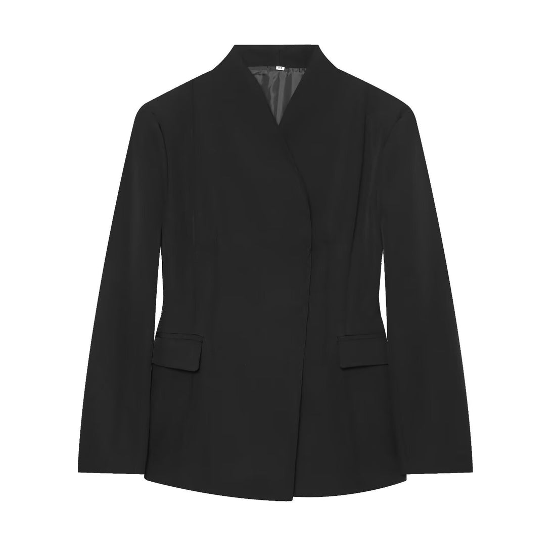 Damen Elegantes zweiteiliges Anzugset mit kastenlosem Blazer und High‑Waist Weitbein‑Hose Echo Archiv