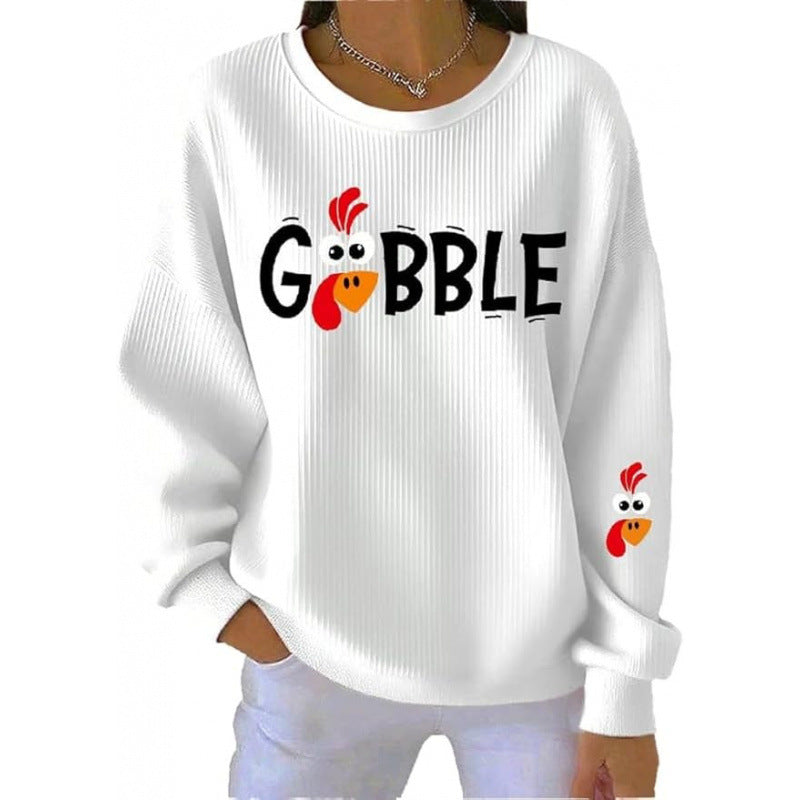 Damen Gemütlicher Sweatpullover mit einzigartigem Design Echoarchiv