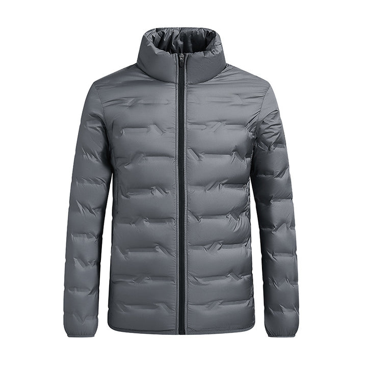 Leichte Steppjacke für Herren mit thermischer Füllung und Stehkragen – Taviero