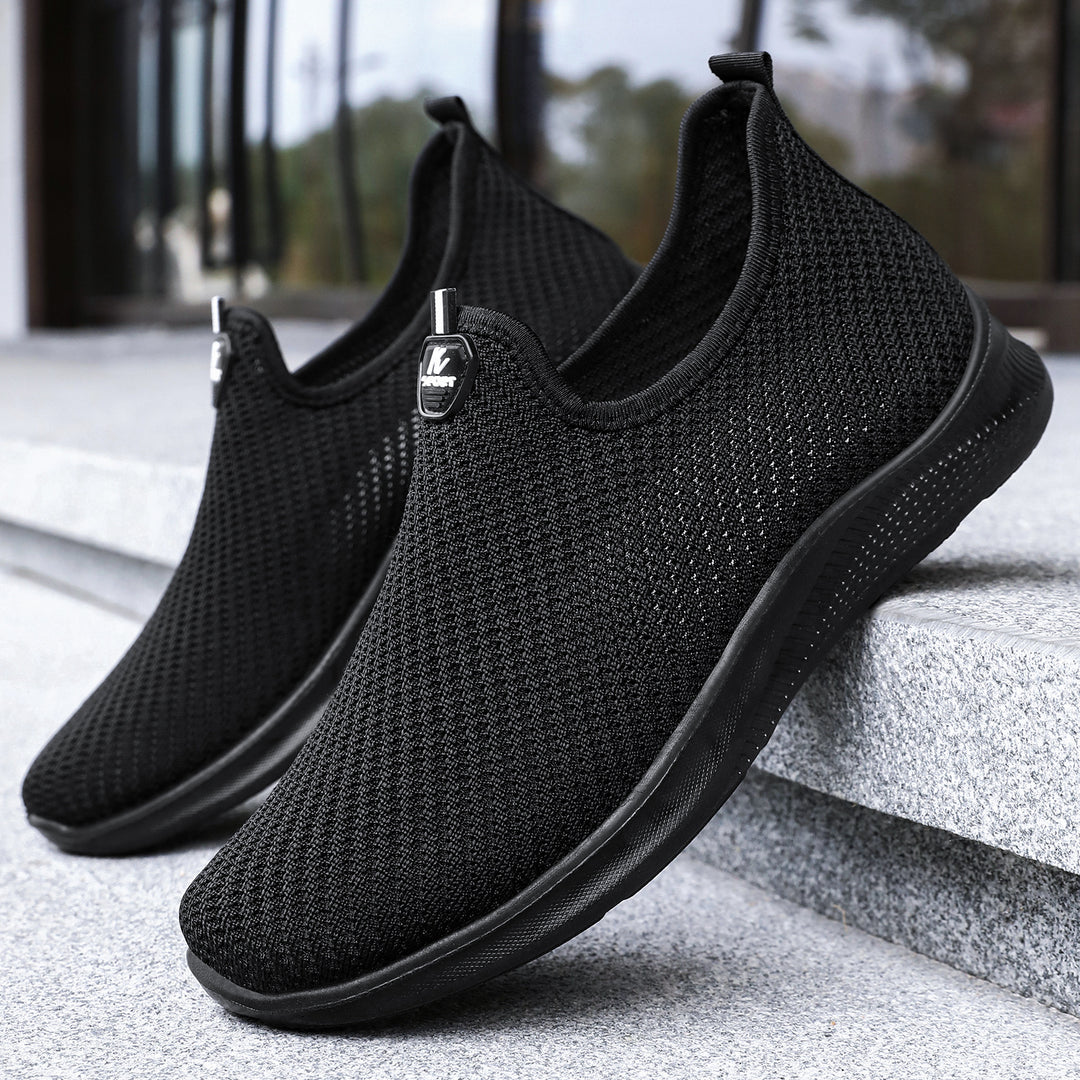 Damen nan nahtloser Komfort-Slip-On Sneaker mit feinem Stricknetz, elastischem Einstieg und reaktiver Leichtdämpfung Echo Archiv