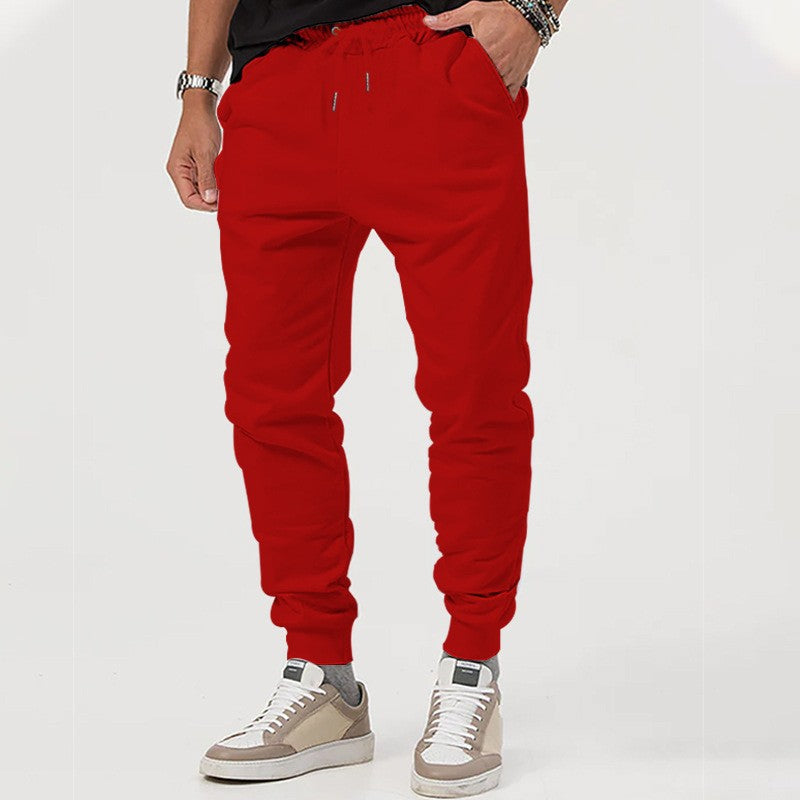 Herren bequeme Sweatpants mit elastischem Bund und seitlichen Eingrifftaschen Echoarchiv